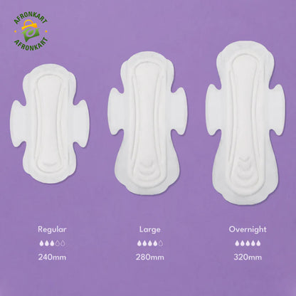 Sanitary Pad XL Size 240 Mm Pure Cotton Pack Of 40 Pc