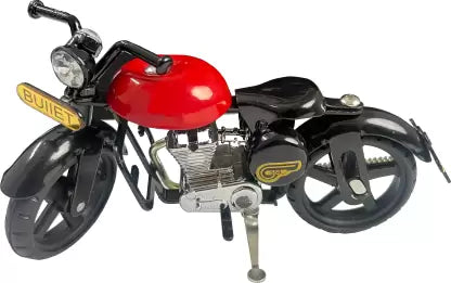 Royal Look Home & Office Decorative Metal Bullet Bike Handicraft