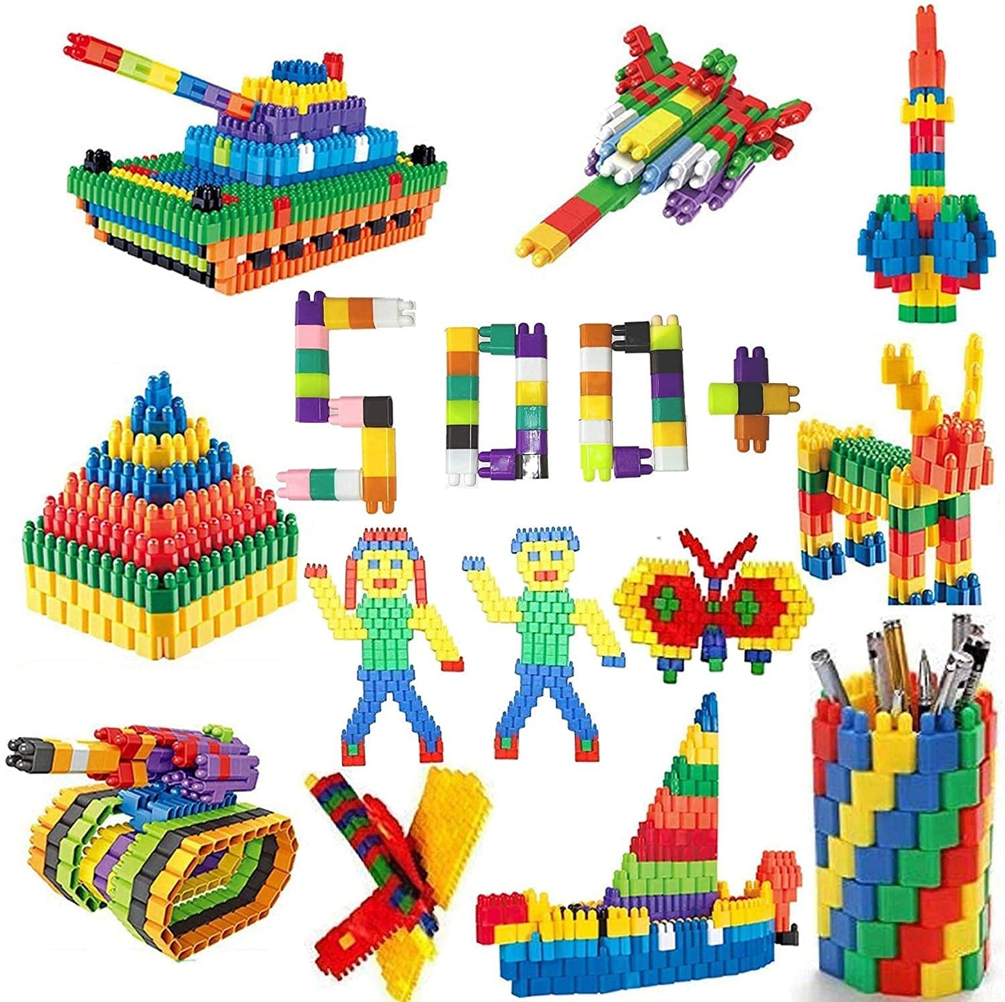 Educational Building Blocks Toys for Kids 500 Bullet