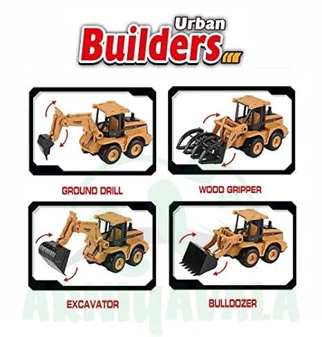 Power Construction Truck Play Set Toys