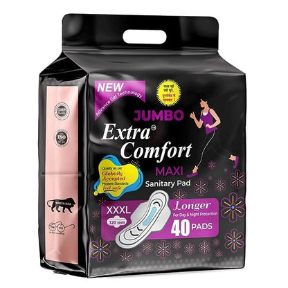 Jumbo Extra Comfort Maxi (sanitary pads) | XXXL (320mm) (Pack of 2)