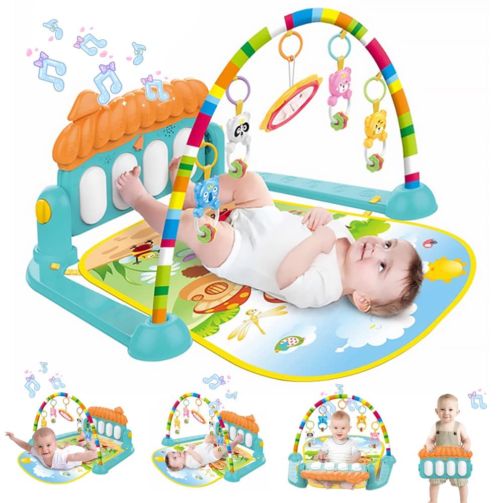 Kick And Play Musical Keyboard Mat Piano Baby.