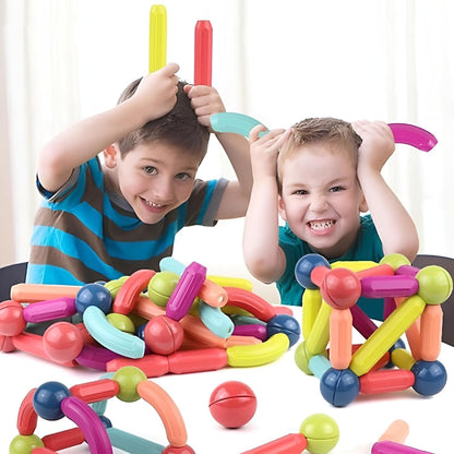 Magnetic Sticks-Ball) 36 Pcs