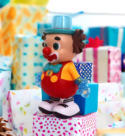 Dancing Clown Joker Toy for Kids with Lights & Music,