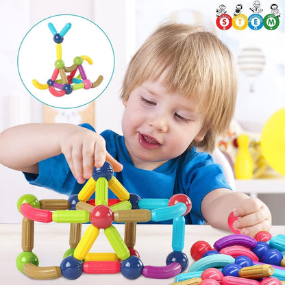 Magnetic Sticks-Ball) 36 Pcs