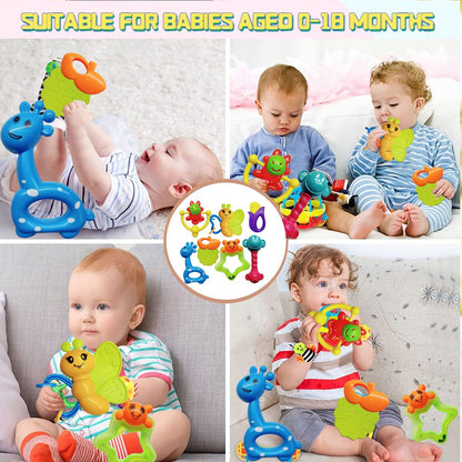 FUNBLAST PLASTIC RATTLES AND TEETHERS