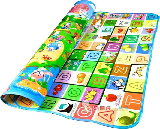 Kids Waterproof, Anti Skid, Double Sided Baby Crawling Mat (Multicolour, 5 Mm, 120/180 Cm)