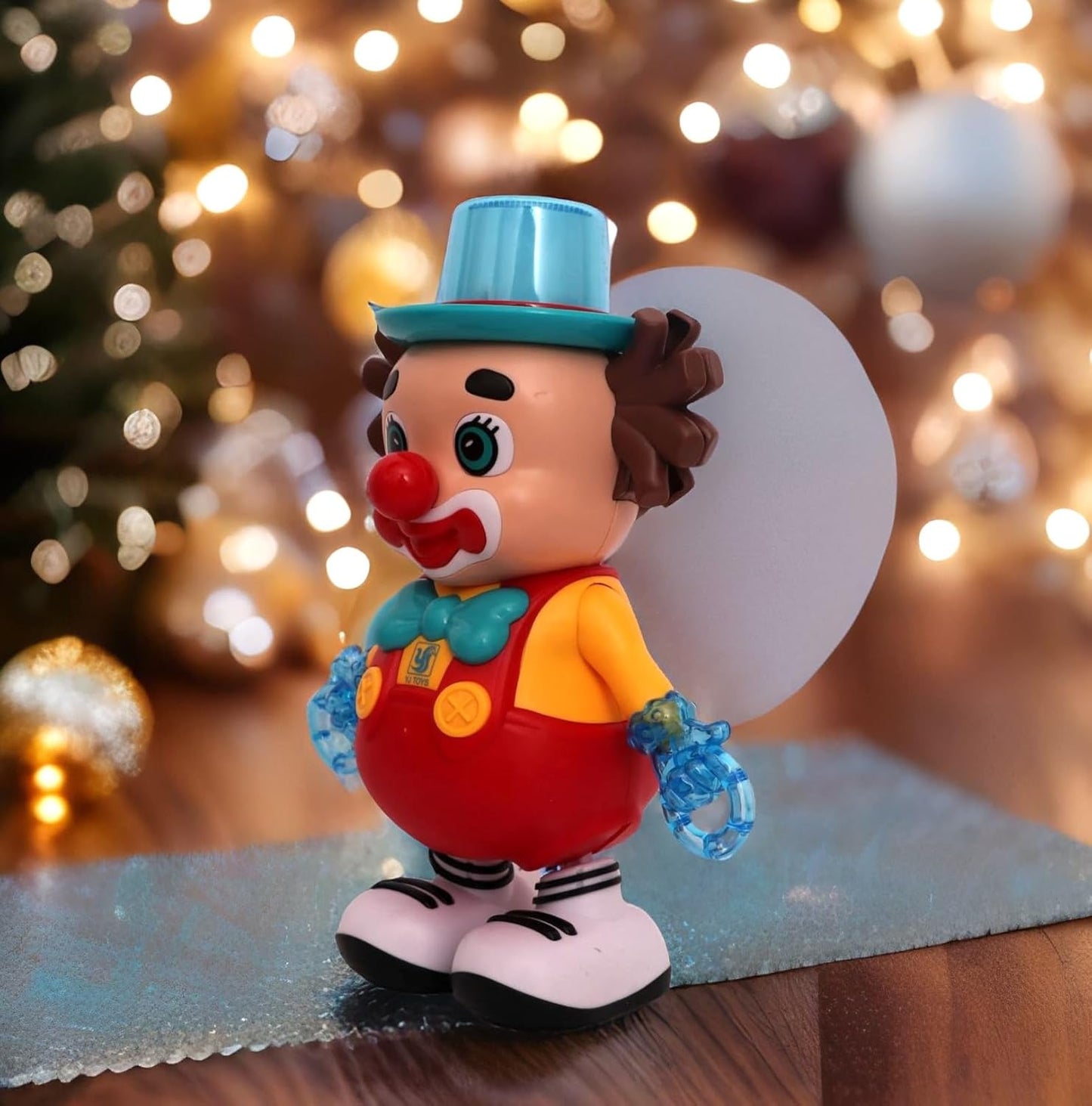 Dancing Clown Joker Toy for Kids with Lights & Music,