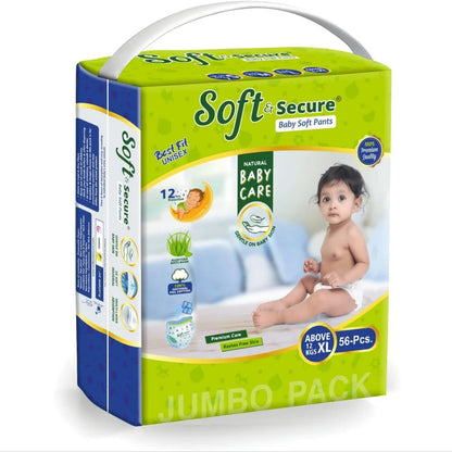 Baby Diaper Pants Soft & Secure XL.