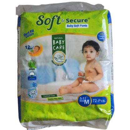 Baby Diaper Pants Soft & Secure MEDIUM