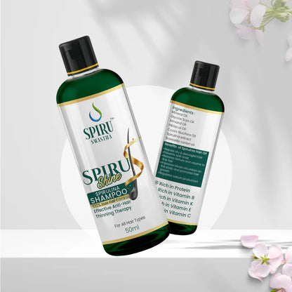 Spiru Shine Shampoo  (Square 250ml)