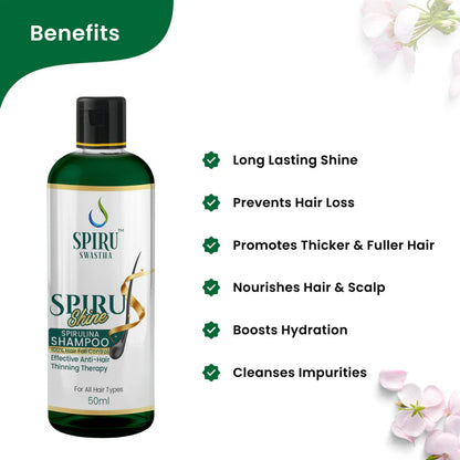 Spiru Shine Shampoo  (Square 250ml)