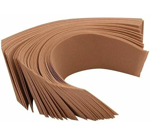 Wax Patti  White and Brown Non Woven Wax Patti 30  (Pack of 6) 90 GSM.