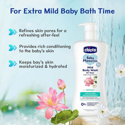 Baby Mild Bodywash Refresh (500ml)