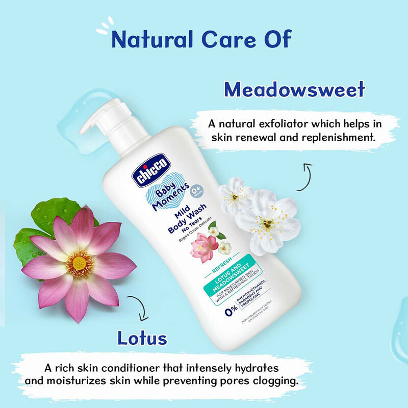 Baby Mild Bodywash Refresh (500ml)