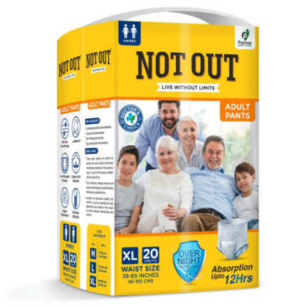 NOT OUT Adult Pant Diapers (XL-20)
