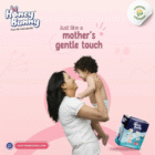 Honey Bunny Medium (M) Size - 72 diapers - Image 4