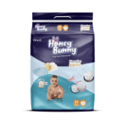 Honey Bunny Premium Baby Diaper Pants – Medium (7–12 Kg) | 72 Pcs
