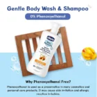 Gentle Body Wash And Shampoo (200ml) - Image 4