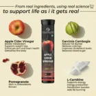 🍎 Apple Cider Weight Loss 20 Count (Pack of 1) વજન ઘટાડવા માટે, - Image 5