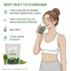 🌱 Wheatgrass Powder વ્હીટગ્રાસ પાઉડર – 200 ગ્રામ - Image 5