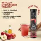 🍎 Apple Cider Weight Loss 20 Count (Pack of 1) વજન ઘટાડવા માટે, - Image 4