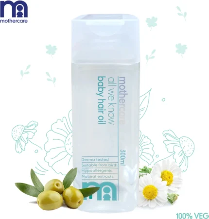 Mothercare Baby All We Know Baby Hair Oil - 300 ml